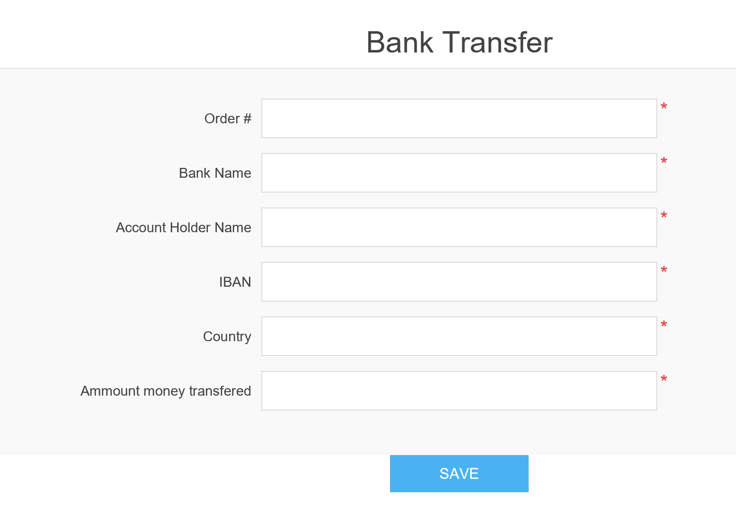 Amazing nopCommerce extensions and plugins. Bank Transfer